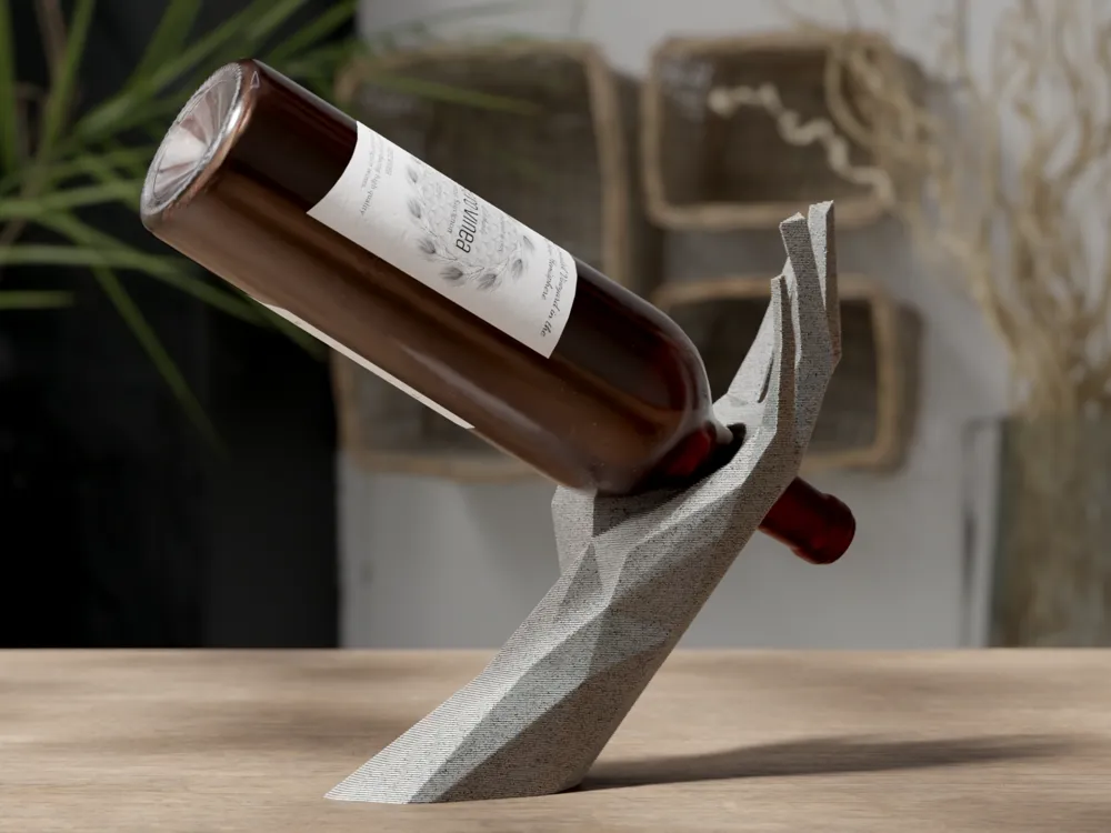 Weinflaschenhalter aus PETG